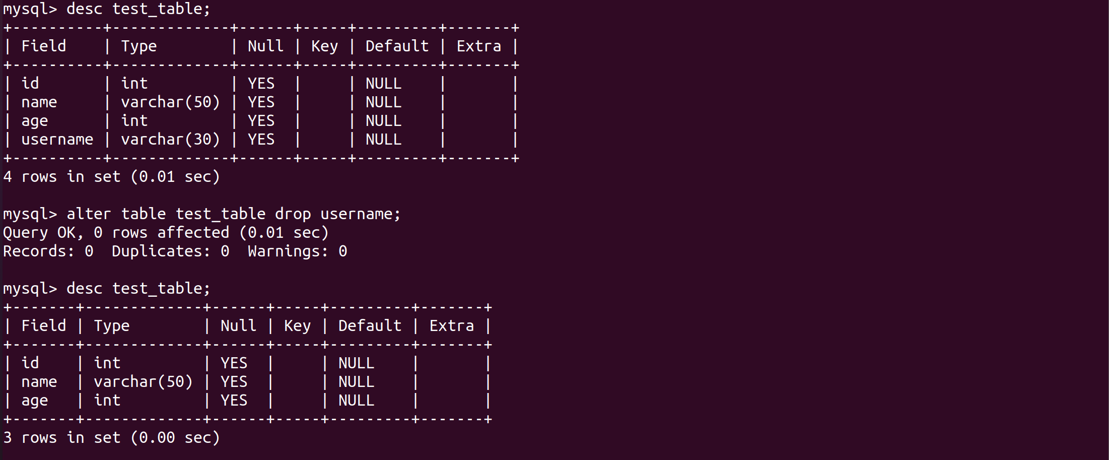 mysql